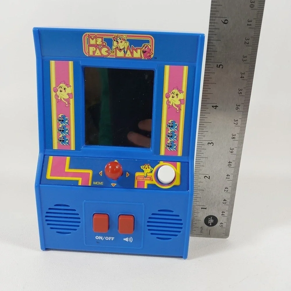 Ms. Pac-Man Mini Arcade Handheld Game‎ 2018 Bandi Namco Tested Works